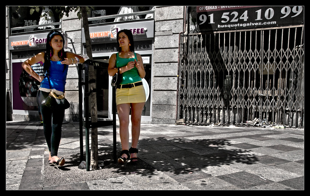 Prostitutes clean up streets in Murcia